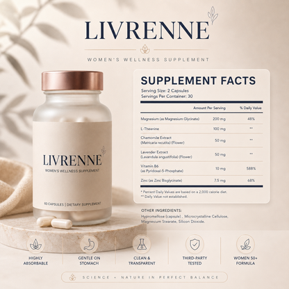 Pure Calm Magnesium Glycinate Capsules