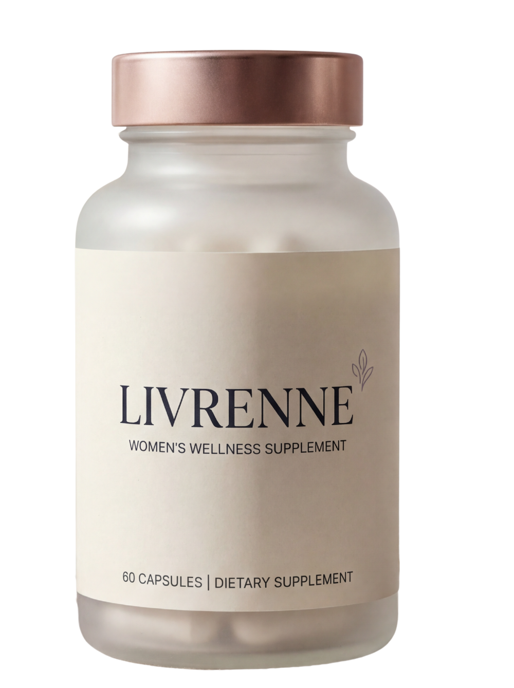 Pure Calm Magnesium Glycinate — lifestyle image of evening wellness routine with capsules and water