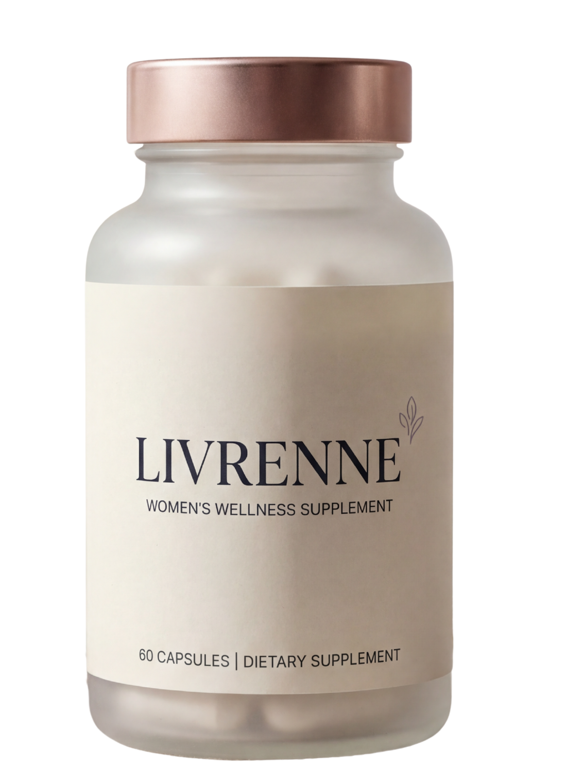 Pure Calm Magnesium Glycinate — lifestyle image of evening wellness routine with capsules and water