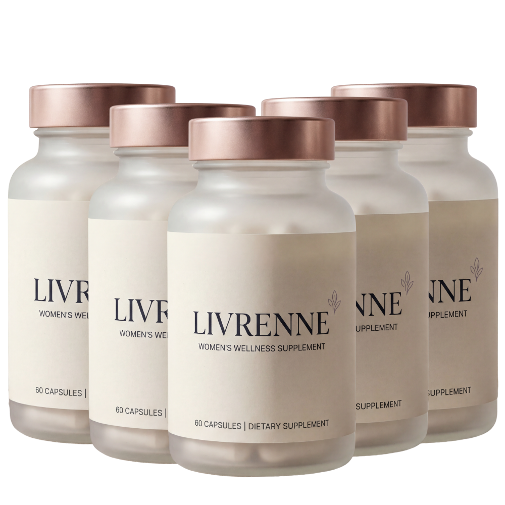 Pure Calm Magnesium Glycinate — product comparison showing 60 count and 150 count bottle sizes